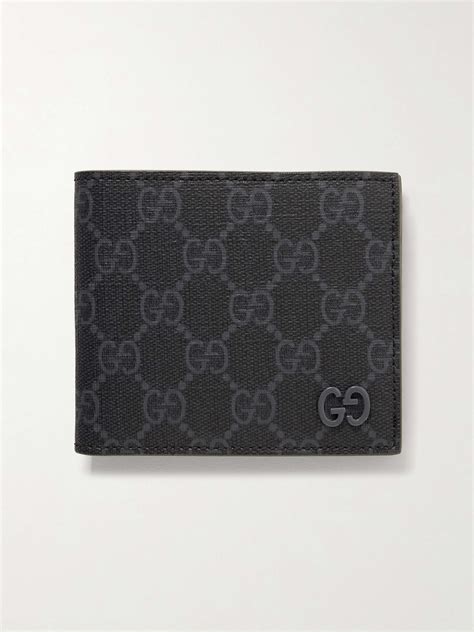 Vintage Gucci Canvas Monogram GG Billfold Bi